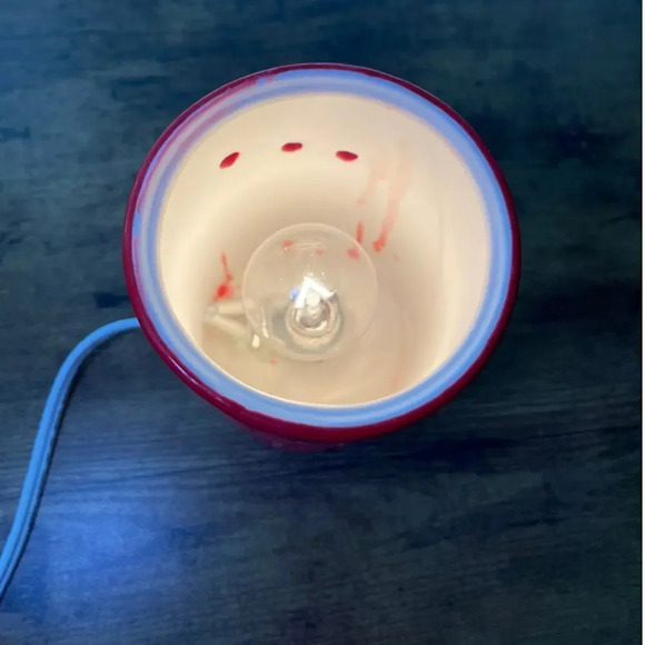 Authentic Scentsy NOEL Red/White Plug-in Wall Candle Warmer - Picture 6 of 13